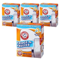 ARM&HAMMER Fridge-n-Freezer 小蘇打冰箱除臭劑, 4個, 396.8g