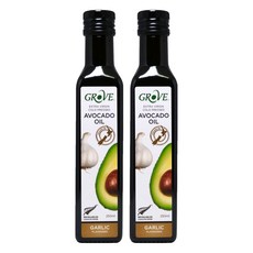 格羅夫鱷梨油大蒜味, 250ml, 2個