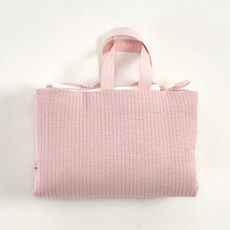 lolbaby 嬰幼兒棉質午睡棉被枕頭睡墊組, 粉色