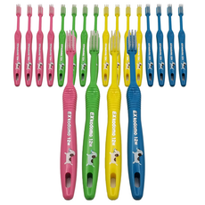 코도모 어린이 칫솔 12M, 혼합색상, 4개입, 5세트