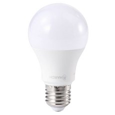 MARCH 省電燈泡 10W E27燈頭 壽命長 適用於居家辦公, 黃光, 1個