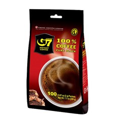 G7 純咖啡 量販包, 2g, 100入, 1袋
