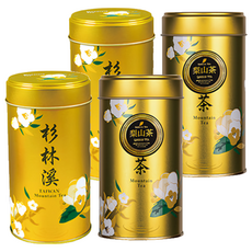 龍源茶品 鑫龍源 風味絕佳梨山烏龍茶葉禮盒, 梨山茶 150g + 烏龍茶 50g, 2盒