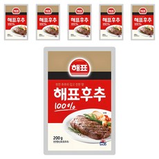 [Haepyo] 純胡椒, 200g, 6個