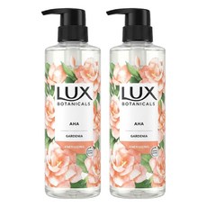 LUX 麗仕 台灣公司貨 植萃香氛沐浴露 粉梔子花香, 550g, 2瓶
