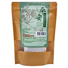 CHILL 愛吃 平安芙蓉艾草沐浴包 Set 10包 艾草芙蓉大風草桂枝 無添加安心使用, 50g, 1袋