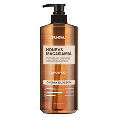 KUNDAL 昆黛爾 蜂蜜澳洲堅果香氛洗髮乳 櫻花香, 1.058L, 1瓶