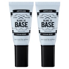 투쿨포스쿨 아트클래스 블랑 드 메이크업 베이스 30ml, 1호 클리어 블루, 2개