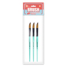 AwesomePainting 設計 DAGGER 劍形筆, 4號, 3個