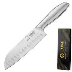 ASAKH 高級全鋼西式多用途廚師刀 高級不鏽鋼, 193g, QB3807A, 1支