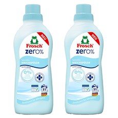 Frosch 小綠蛙 衣物柔軟精組 750ml 2入, 2瓶