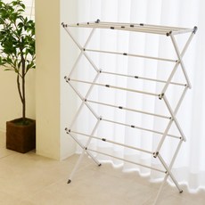 ARTEX CORP 一秒瞬收迷你曬衣架, 白色