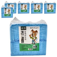 VIGO 威哥 寵物尿布墊 超厚款 熱熔不織布 包附紙 高分子吸水層 加厚絨毛漿層 PE流延膜層, 50片, 6包, 45 x 60cm