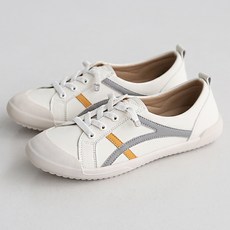 dangolunni 女款 Central 大尺碼 時尚拼接線條 鬆緊帶運動鞋