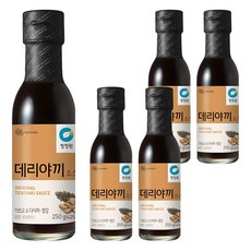 清淨園 照燒醬, 5個, 250g