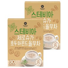 McNulty Coffee 甜菊糖核桃杏仁薏仁茶隨身包, 15g, 30條, 2盒