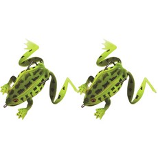 That's That 青蛙軟式路亞釣魚假餌 6.5cm, 2個, 10