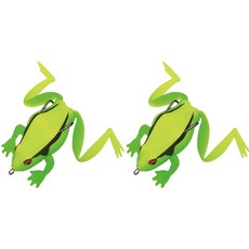 댓츠댓 개구리 소프트 루어 낚시 미끼 6.5cm, 7, 2개
