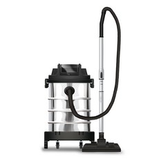 캐로스 업소용 건식 습식 대형 무선 청소기 30L CWV-BC30BL + 배터리 세트, 블랙