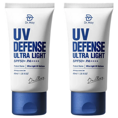 Dr. May 美博士 專業隔離清爽防曬乳 SPF50+ PA++++ 40ml, 2條