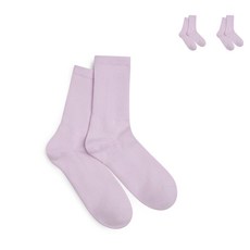 리투 에어 데일리 크루 삭스, 라일락, 3개