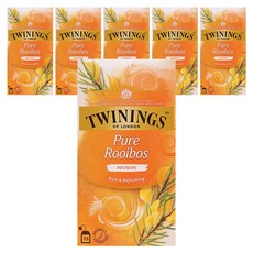 트와이닝 루이보스 허브차 티백, 2g, 25개입, 6개