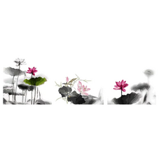 ArtLife 藝術生活 數字油畫DIY 93062 50 x 50cm, 墨荷, 1組