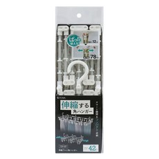 TOWA 東和產業 JUST DRY 鋁製輕量晒衣架 角型/42P, 折疊式, 38 x 78 x 18cm