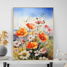 鑽石畫 花卉圖案, 春暖花開, 1個