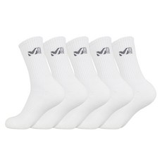 MILLET 男士登山中筒襪子組, 白色