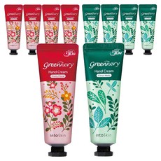 Intoskin Greennery香氛護手霜 花果香+柑橘香 2條組, 5組