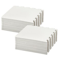 comet Pet Basic 寵物拼圖地墊, 白色, 20個