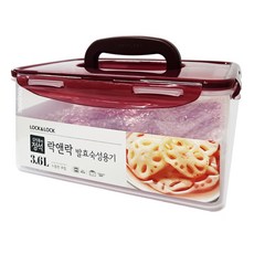 LocknLock 樂扣樂扣 醃漬專用提把保鮮盒, 3.6L, 2個