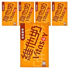 Vitasoy 維他奶 麥精豆奶, 250ml, 5入