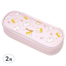 POPO FANCY Hamchi 夢想筆袋, 2個, 粉紅色