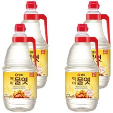 샘표 맥아 물엿, 2.4kg, 4개