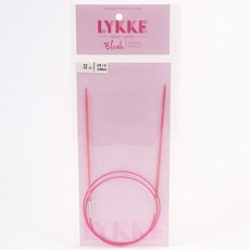 LYKKE 니트위트 BLUSH 줄바늘 80cm, 1개