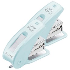 TUCO.B Easy Start 釘書機, 莫蘭迪天空藍, 2個