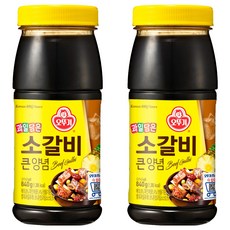 OTTOGI 不倒翁 大容量牛排調味醬, 840g, 2罐