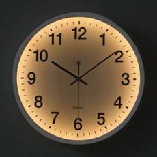 FLaiTO Apollo 無線室內LED壁鐘, 白色