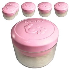 DOOBY 大眼蛙 神奇自動粉撲盒, 方便填充爽身粉, 6個