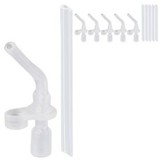 foogo 吸管 2種組 TKFE-280 / TKFG-280, 6套, 280ml