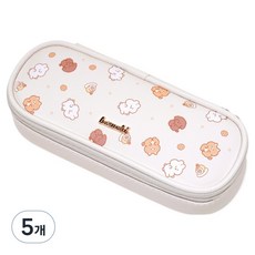 POPO FANCY Hamchi夢想筆袋, 5個, 象牙白