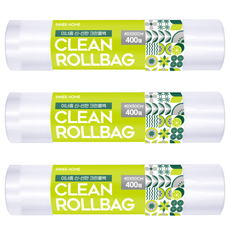 이너홈 식품 포장용 위생크린롤백 특대 40cm x 50cm, 특대(XL), 400개입, 3개