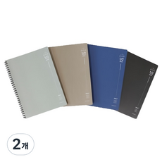 모닝글로리 4 스프링 깔끔한 노트 수학 2분할 16절 좌철, 2개, 랜덤발송