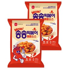 O taste 松松辣炒年糕 辣味醬, 340g, 2個