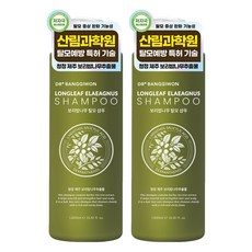 닥터방기원 보리밥나무 탈모 샴푸, 1L, 2개
