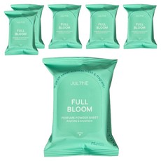 JUL7ME JULYME 香水爽身濕巾 浪漫花香 20張入, 6個, 116g