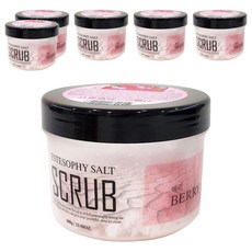 ESTESOPHY 莓果鹽磨砂膏, 680g, 6個