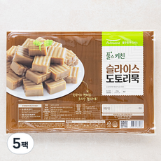 풀스키친 슬라이스 도토리묵, 2kg, 1개입, 5개